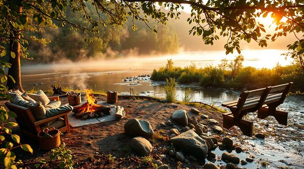 Camping Ardèche : votre oasis au bord de la rivière !